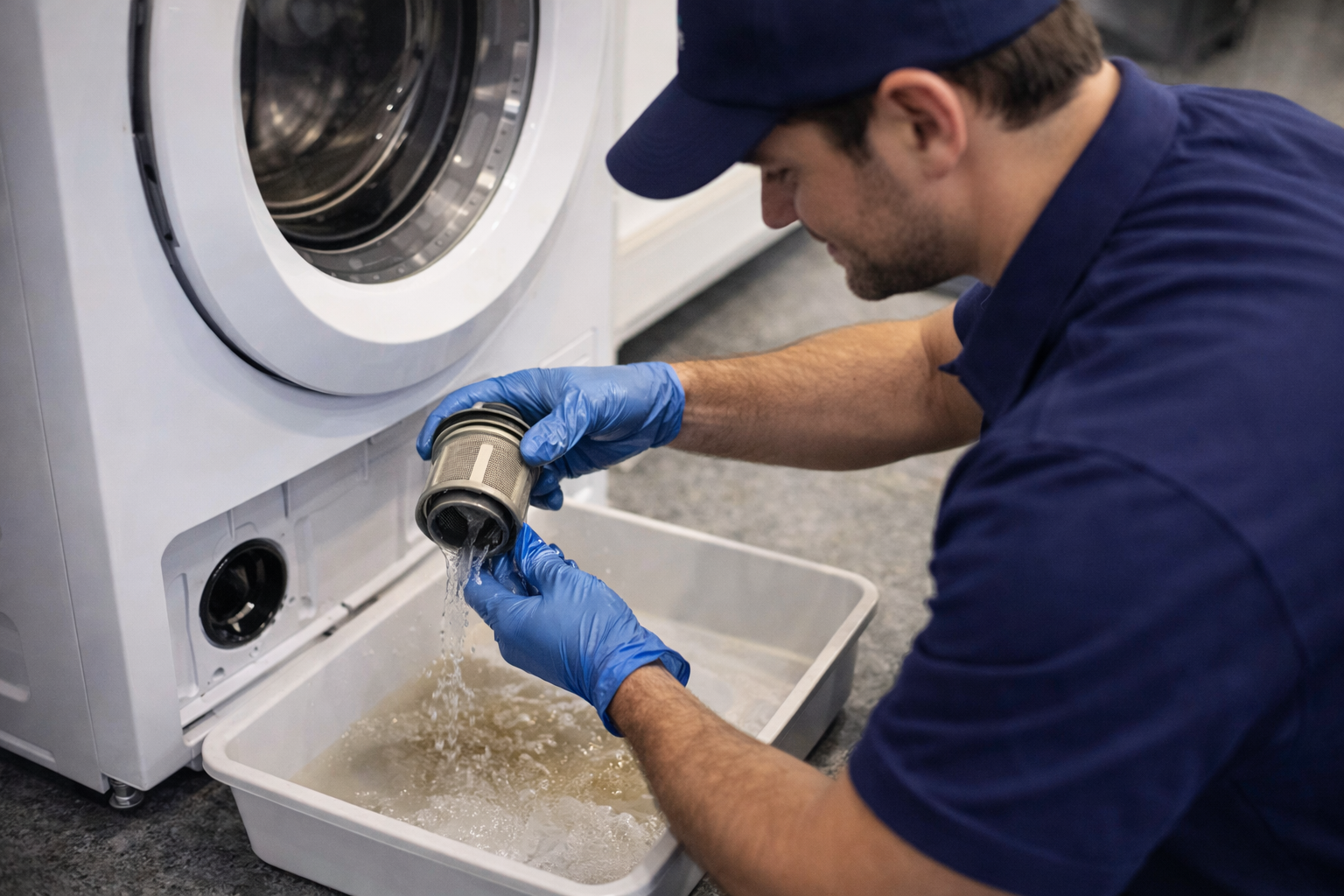 arcelik çamaşır makinesi su boşaltmıyor